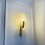 Бра с мраморным рассеивателем овальной формы Torch варинант исполнения - 6 | Loft Concept в Новосибирске