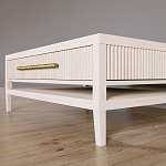 Кофейный стол Primo с двумя ящиками Светлый дуб варинант исполнения - 4 | Loft Concept в Новосибирске