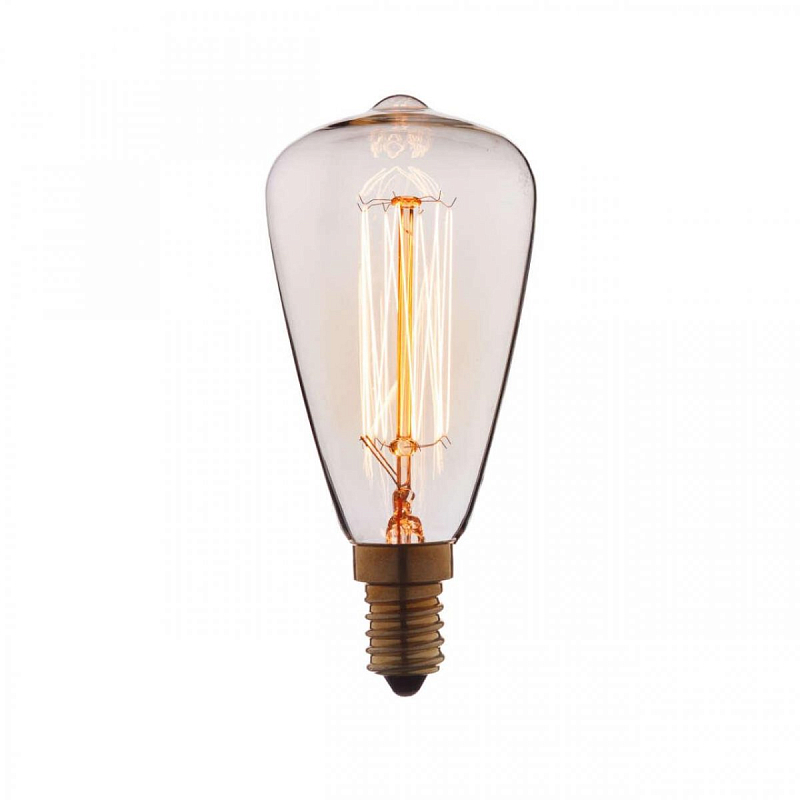 Лампочка Loft Edison Retro Bulb №16 60 W  в Новосибирске | Loft Concept 