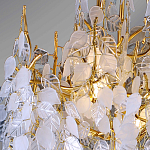 Торшер в виде золотого дерева с листьями FAIRYTREE Light варинант исполнения - 1 | Loft Concept в Новосибирске