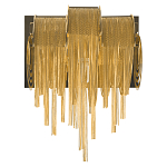 Бра с перфорированными металлическими дугами и цепочками 22 см Atlantis Chain варинант исполнения - 3 | Loft Concept в Новосибирске