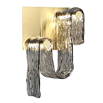 Бра волнистой формы из фактурного стекла Wave варинант исполнения - 2 | Loft Concept в Новосибирске