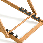 Шезлонг из акации и ткани Venezuela варинант исполнения - 9 | Loft Concept в Новосибирске