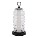 Настольная лампа с прозрачным факутрным стеклянным плафоном Sonora варинант исполнения - 2 | Loft Concept в Новосибирске