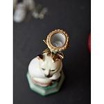 Подсвечник в виде кошки из фарфора с бронзовыми элементами Paradise Cat варинант исполнения - 6 | Loft Concept в Новосибирске