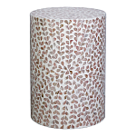 Столик с инкрустацией с перламутровым узором Jean Pink варинант исполнения - 1 | Loft Concept в Новосибирске