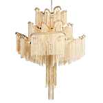 Люстра металлическая Rain of metal варинант исполнения - 1 | Loft Concept в Новосибирске