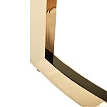 Столик журнальный золотой с темным стеклом Tastiness варинант исполнения - 2 | Loft Concept в Новосибирске