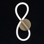 Бра с белым плафоном в форме восьмерки и круглым основанием Luke Lampco Tracer Lamp варинант исполнения - 2 | Loft Concept в Новосибирске