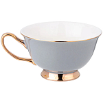 Чайная пара из фарфора 200 мл Grey Tea Porcelain Set варинант исполнения - 2 | Loft Concept в Новосибирске
