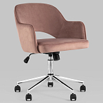 Кресло для компьютерного стола Veloury Pink варинант исполнения - 2 | Loft Concept в Новосибирске