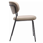 Стул Singer Chair без подлокотников светло-коричневый Велюр варинант исполнения - 1 | Loft Concept в Новосибирске