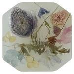 Шкатулка из эпоксидной смолы с цветами белая Epoxy Resin Square Box White варинант исполнения - 1 | Loft Concept в Новосибирске