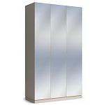 Шкаф 3-х дверный с зеркальными дверями Satin Furniture варинант исполнения - 1 | Loft Concept в Новосибирске