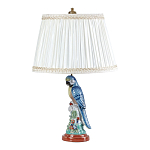 Настольная лампа с абажуром и основанием в виде попугая Parrot Table Lamp варинант исполнения - 1 | Loft Concept в Новосибирске