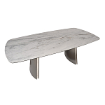 Стол обеденный прямоугольный керамический Ceramic Dining Table варинант исполнения - 3 | Loft Concept в Новосибирске