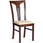 Стул деревянный с узором ручной работы Espresso варинант исполнения - 1 | Loft Concept в Новосибирске