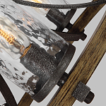 Люстра с цилиндрическим плафонами из толстого волнистого стекла в индустриальном стиле Feiss варинант исполнения - 16 | Loft Concept в Новосибирске