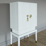 Кабинетный шкаф Elsa Dreams White с 2-мя ящиками варинант исполнения - 1 | Loft Concept в Новосибирске