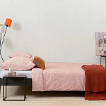 Постельное белье розового цвета с рисунком 150х200 см Blossom Essence варинант исполнения - 3 | Loft Concept в Новосибирске