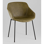 Стул Ashby экокожа зелёный варинант исполнения - 1 | Loft Concept в Новосибирске