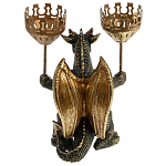 Подсвечник в виде дракона Dragon with Two Candlesticks варинант исполнения - 4 | Loft Concept в Новосибирске