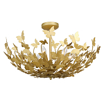 Потолочный светильник с абажуром оформленным в виде стаи бабочек Eternal Butterflies варинант исполнения - 2 | Loft Concept в Новосибирске