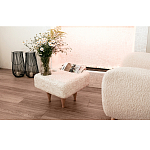 Керамический столик на деревянных ножках «Квадро» варинант исполнения - 8 | Loft Concept в Новосибирске