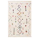 Ковер с графическим разноцветным узором Vinridio Bо  Multi варинант исполнения - 1 | Loft Concept в Новосибирске