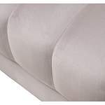 Диван двухместный велюровый бежевый Facilities Status варинант исполнения - 3 | Loft Concept в Новосибирске