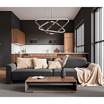 Люстра с подвесами в форме треугольников Niamh Barry варинант исполнения - 11 | Loft Concept в Новосибирске