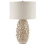 Настольная лампа с декором на корпусе в виде кубиков Sugar Cubes варинант исполнения - 3 | Loft Concept в Новосибирске