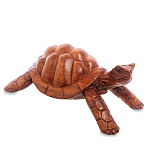 Статуэтка в виде черепахи деревянная Turtle world варинант исполнения - 2 | Loft Concept в Новосибирске