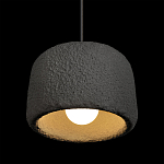 Подвесной светильник с цилиндрическим фактурным абажуром Sergey Makhno варинант исполнения - 5 | Loft Concept в Новосибирске