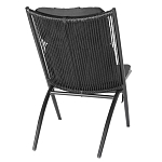 Кресло плетеное с мягкими подушками для сиденья и спины Hancock варинант исполнения - 6 | Loft Concept в Новосибирске