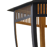 Подвесной светильник в форме фонаря чёрного цвета Black Lantern варинант исполнения - 1 | Loft Concept в Новосибирске