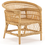 Кресло из ротанга Amadis Rattan Armchair варинант исполнения - 1 | Loft Concept в Новосибирске