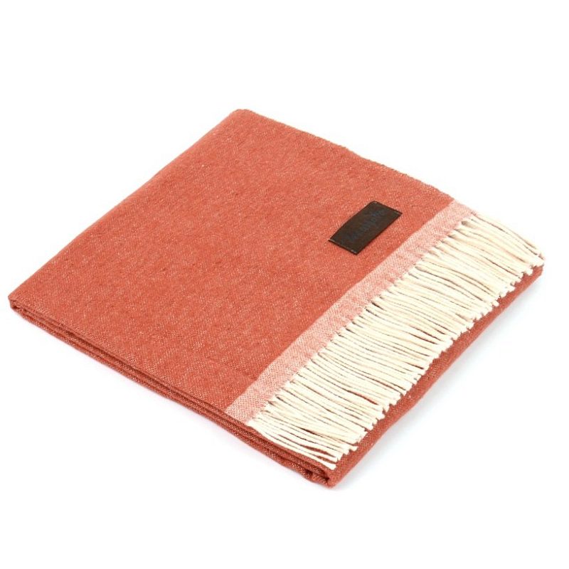 Плед SARA 2000 Marzotto Красный в Новосибирске | Loft Concept 