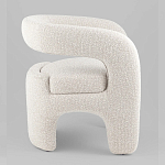 Кресло дизайнерское для лаунж зоны жемчужного цвета Pearl Lounge варинант исполнения - 8 | Loft Concept в Новосибирске