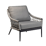 Кресло уличное темно-серое Street Bliss варинант исполнения - 2 | Loft Concept в Новосибирске