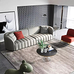 Дизайнерский журнальный стол на прозрачном основании Nofon варинант исполнения - 2 | Loft Concept в Новосибирске