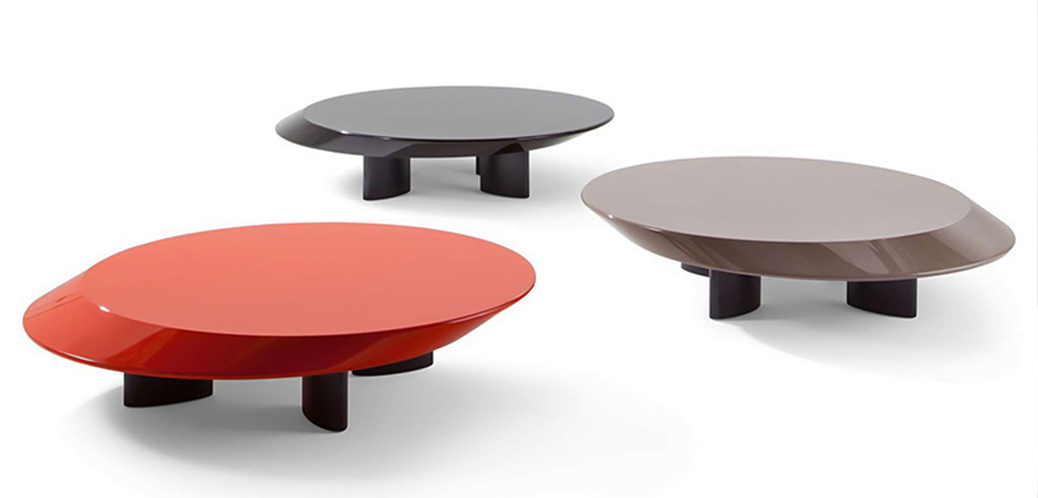 Кофейный стол Ellipse Red Glossy Coffee Table Кофейный стол Ellipse Red Glossy Coffee Table - Loft-Concept в Новосибирске