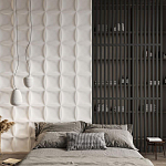 Гипсовая 3D Панель M-23 варинант исполнения - 2 | Loft Concept в Новосибирске