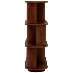 Стеллаж Zacharie Brown Wood Rack варинант исполнения - 3 | Loft Concept в Новосибирске