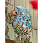 Кувшин с птичкой и  цветочным рисунком Blue Garden варинант исполнения - 5 | Loft Concept в Новосибирске