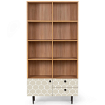 Широкий стеллаж с принтом Elise Rack варинант исполнения - 11 | Loft Concept в Новосибирске