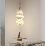 Подвесной светильник с фигурными плафонами Stone Triad варинант исполнения - 6 | Loft Concept в Новосибирске