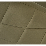 Стул велюровый хаки на золотистых металлических ножках Vendramin Chair варинант исполнения - 5 | Loft Concept в Новосибирске