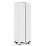 Двухдверный шкаф белого цвета Strict Lines варинант исполнения - 2 | Loft Concept в Новосибирске