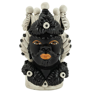 Ваза Vase Moro Man Eve Black